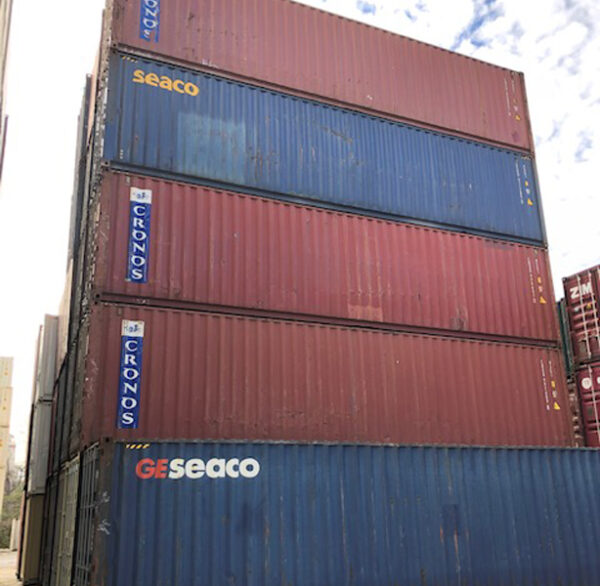 Used 40′H Shipping Container
